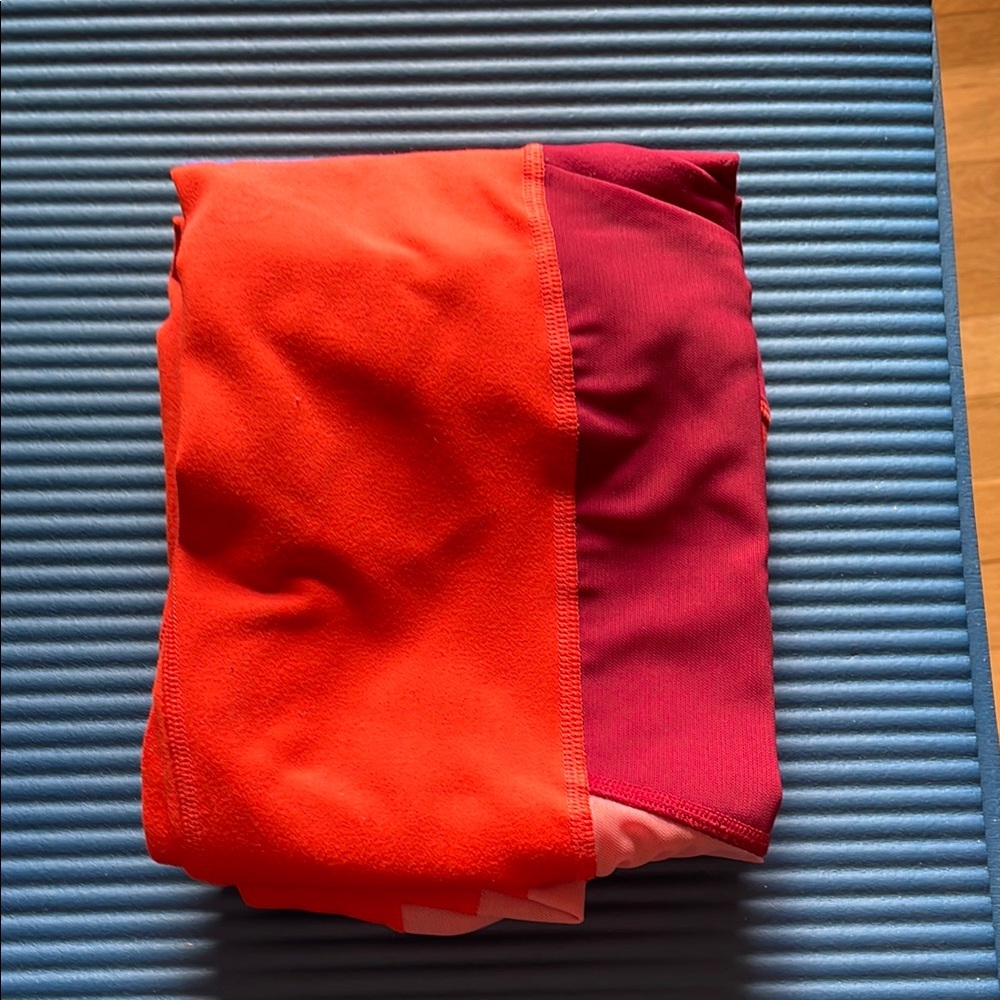 Vibrant Orange and Pink Kids Bottoms
